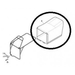 John Deere SAA11231 Pokrycie kosza / płótno kosza do kosiarki John Deere R47KB