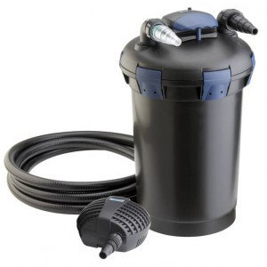 OASE BioPress Set 10000 Solidny zestaw filtra ciśnieniowego, lampy UVC i pompy filtracyjnej