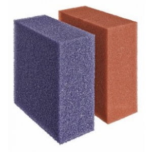 Oase Zestaw gąbek filtracyjnych do BioTec 12 / 40000 / 90000, Czerwona + fioletowa