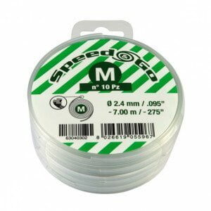 Oleo-Mac Żyłka Speed&Go - M: Ø 2,4 mm / 0,095" (7 m / 275") 10 sztuk w opakowaniu