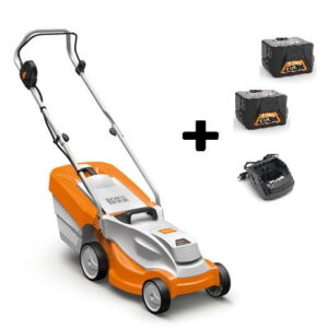 STIHL RMA 235 - Lekka kosiarka akumulatorowa z systemem Eco-Modus (Z akumulatorem 2x AK 30 i ładowarką AL 101)