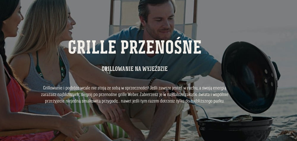 WEBER GRILLE PRZENOSNE