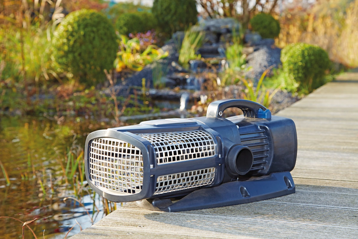 Oase AquaMax Eco Expert 20000 / 12V - Zabezpieczenie przed pracą na sucho - Environmental Function Control (EFC)