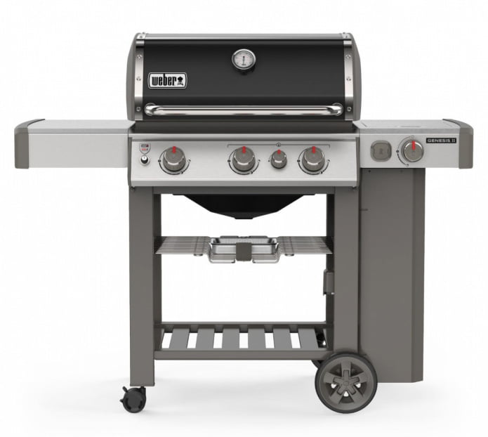 Genesis II E-330 GBS - Grill gazowy z rusztem o wymiarach 68 x 48 cm