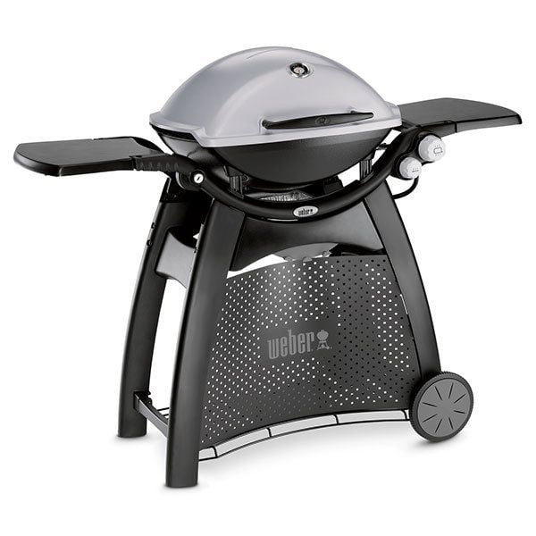 Weber Q 3000 Stand Szary - Grill gazowy z rusztem o powierzchni 63 x 45 cm