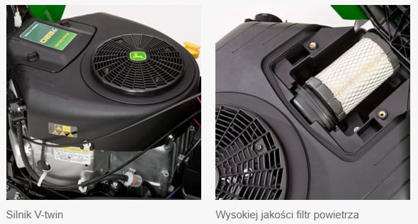 JOHN DEERE X147R SILNIK