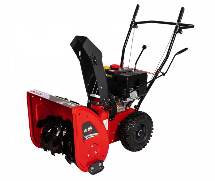 Oleo-Mac ARTIK 56 - Dwustopniowy system odśnieżania z 13 calowymi kołami Super Grip