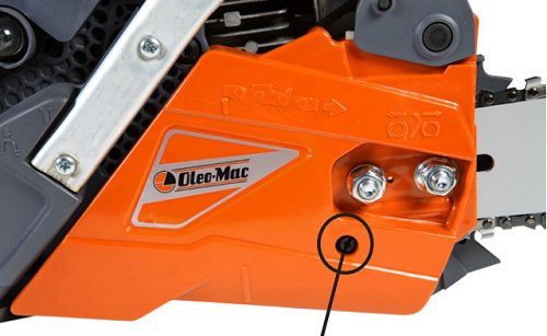 Oleo-Mac GSH 400 - Boczny napinacz łańcucha