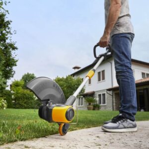 SGT 500 AE- Głowica obraca się aby przełączać się między funkcjami przycinania i krawędziowania