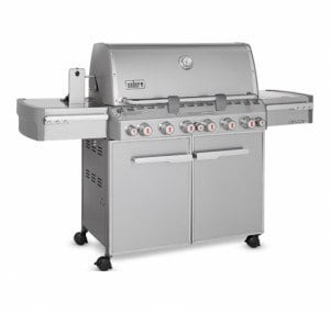 Weber Summit S-670 GBS - Wbudowany termometr w pokrywie