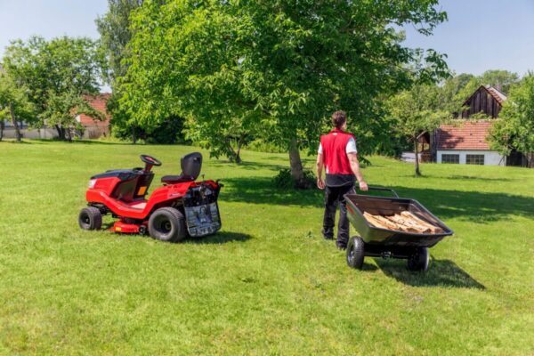 przyczepka do traktorka kosiarki