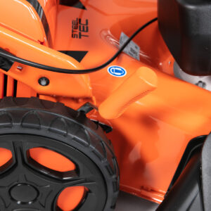 Centralna regulacja wysokości koszenia