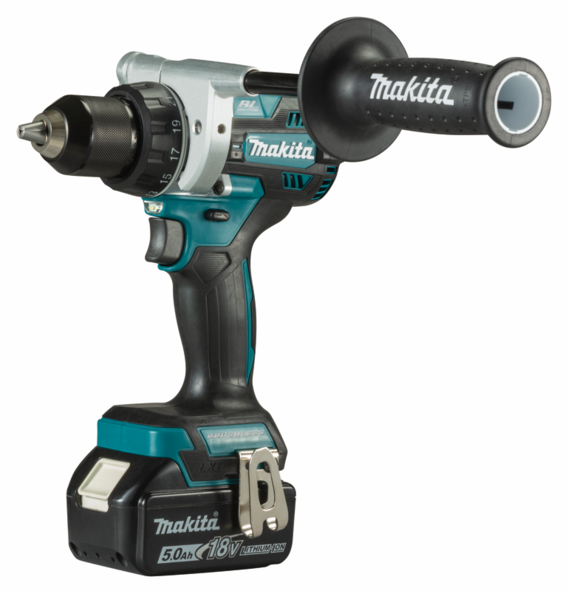 Makita DDF486RTJ - Akum. 2-biegowa wiertarko-wkrętarka 18V