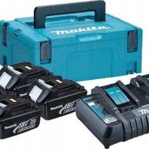 Makita 197970-3 - Zestaw zasilający 18 V (BL1830x4+DC18RD)