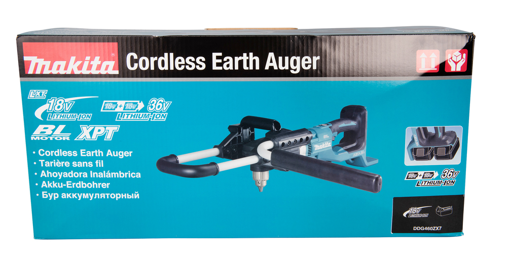 Makita DDG460ZX7 - Produkt dostarczany BEZ akumulatora i ładowarki