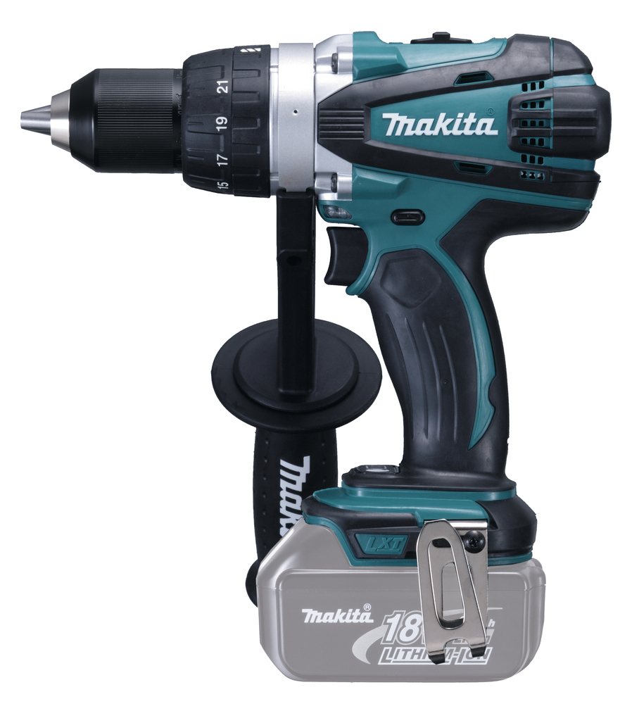 Makita DDF458Z - Produkt dostarczany BEZ walizki, akumulatorów i ładowarki