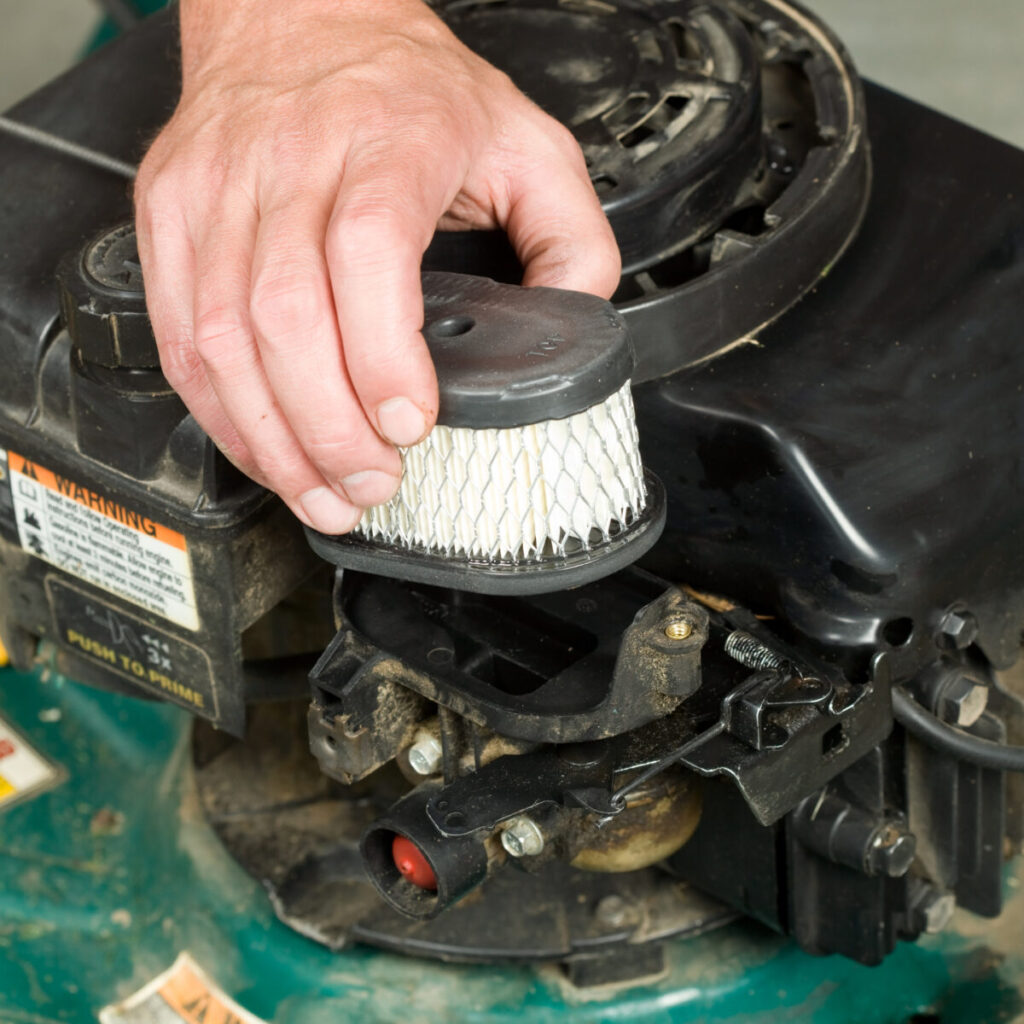 kosiarka nie chce odpalic