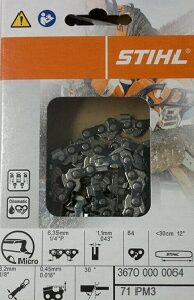 Łańcuch tnący do STIHL HT/MSA 160 1/4" Picco Micro 3 (PM3), 1,1 mm 64 ogniwa