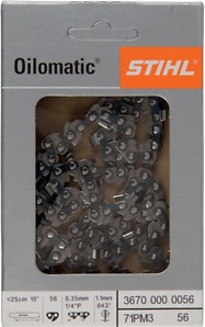 Łańcuch tnący do STIHL MS 151 TC-E 1/4" Picco Micro 3 (PM3), 1,1 mm 56 ogniw