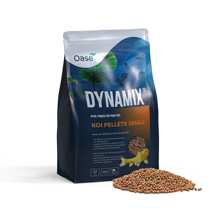 Oase Dynamix Koi Pellets Small 4 L - Pelet o romiarze 2-3 mm dla mniejszych karpi koi