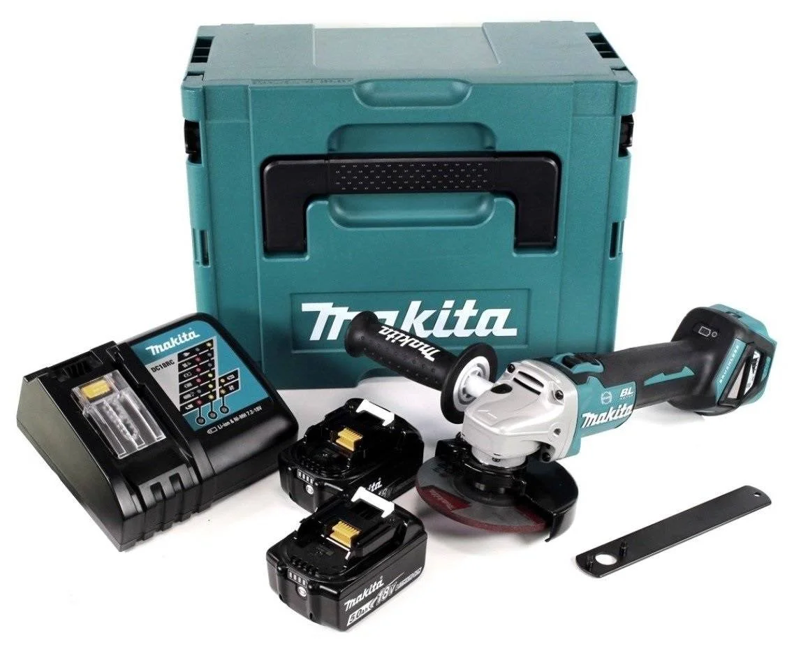 Makita DGA513RTJ - Akum. szlifierka kątowa LXT