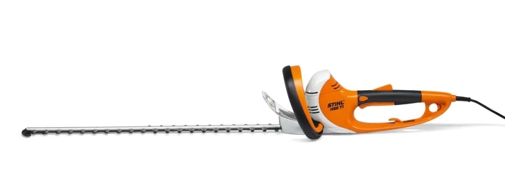 Stihl HSE 71 - Ciche, elektryczne nożyce do żywopłotów z mocnym (600W) silnikiem o niskim poziomie wibracji