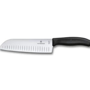 Nóż Victorinox Santoku Swiss Classic z ryflowanym ostrzem