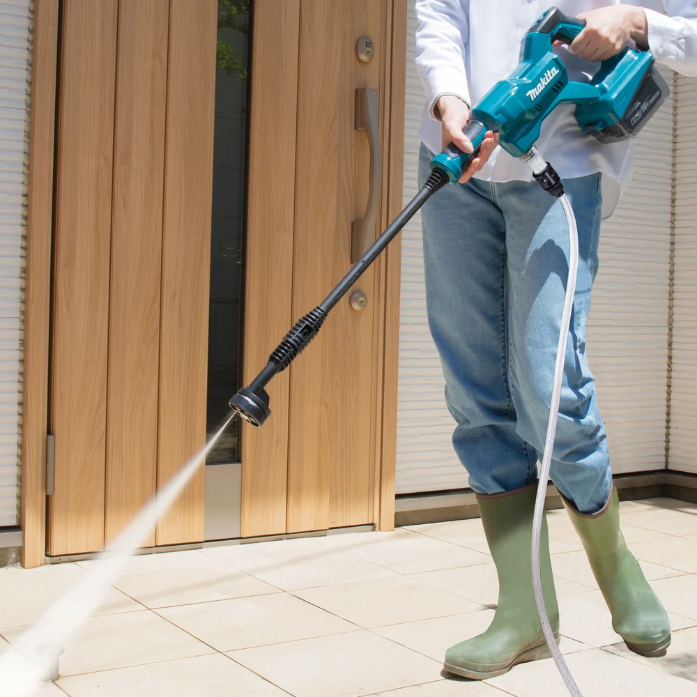 Makita DHW180Z - Dwa tryby pracy (wysokie/niskie ciśnienie)