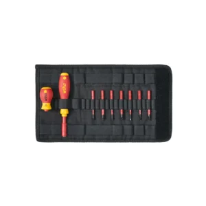 Wiha 41233 - Wkrętak i zestaw bitów slimVario® (10 części)