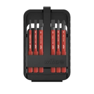 Wiha 43159 - Zestaw bitów slimBit electric płaskie, Phillips (6 części)