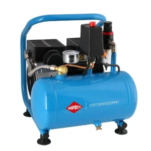 Airpress 36743 - Mały kompresor bezolejowy dwutłokowy