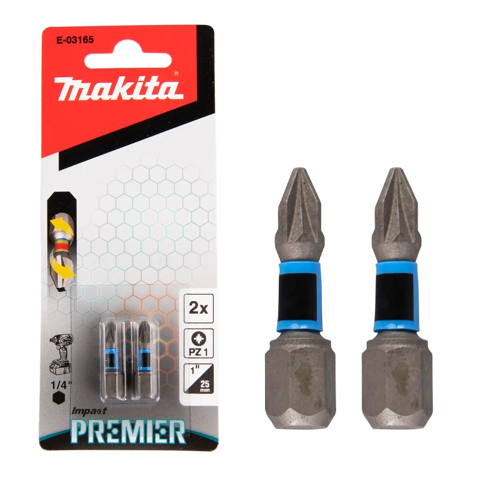 Makita E-03165 - Bity Impact Premier, PZ1, 25 mm