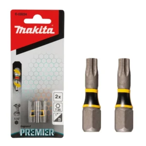 Makita E-03224 - Bity Impact Premier, T25, 25 mm