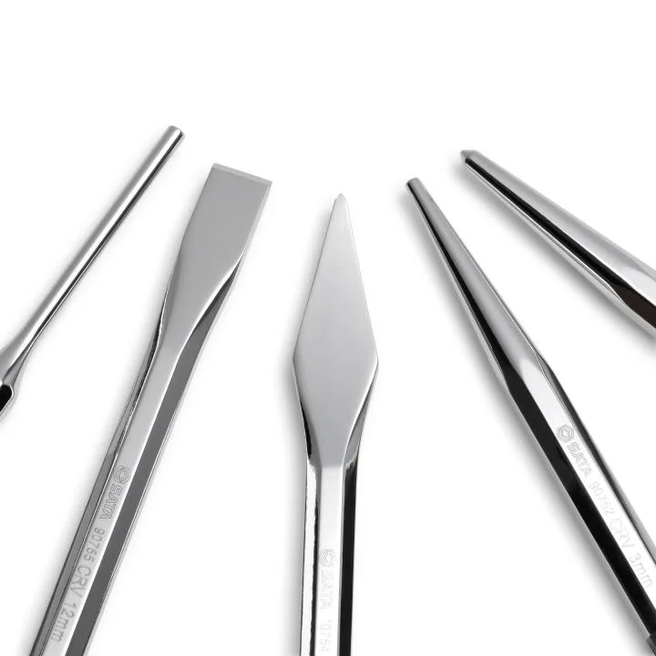 Sata ST09161SJ - Powierzchnia pokryta jasnym, pełnym chromowanym wykończeniem nie tylko nadaje im nowoczesny wygląd, ale także chroni przed korozją i sprawia, że narzędzia łatwo utrzymać w czystości.