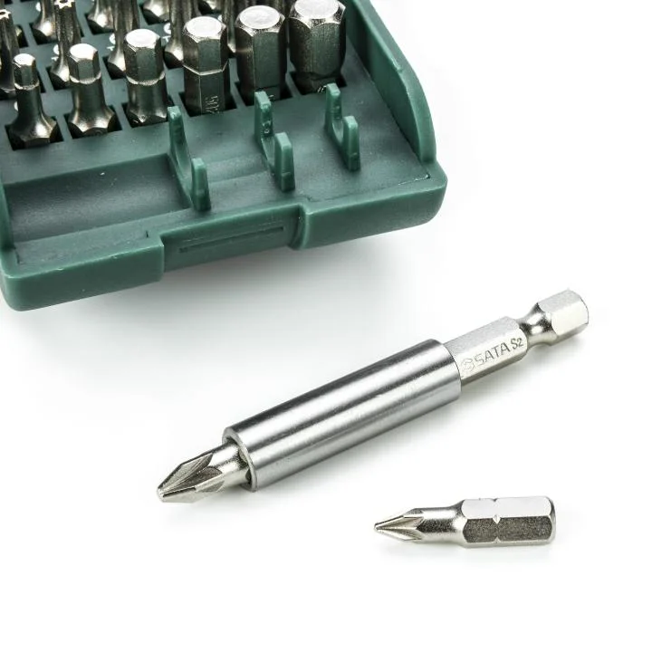 Sata ST09332SJ - Bity wykonane z wysokowydajnej stali stopowej Cr-V dla większej wytrzymałości