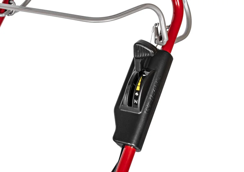 Weibang WB537SLC - Ergonomiczna konstrukcja i duże koła ułatwiają prowadzenie nawet w trudnym terenie