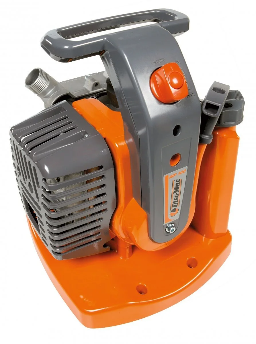 Oleo-Mac WP 300 - Cicha praca i niski poziom drgań dzięki silnikowi o obniżonych obrotach