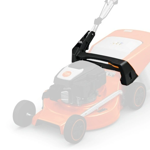 STIHL RM 253 – centralna regulacja wysokości koszenia jedną dźwignią