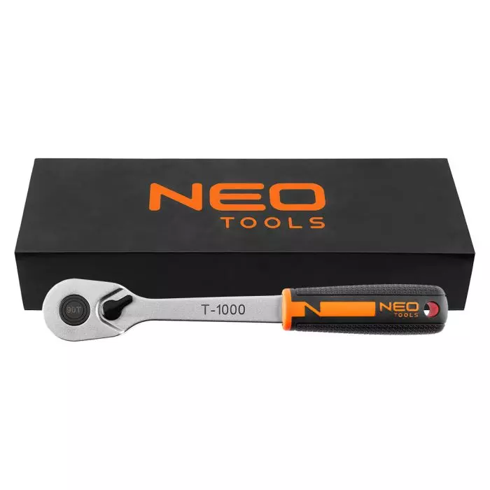 NEO-TOOLS 10-300 - Grzechotka 1/2”, 90 zębów, T-10000