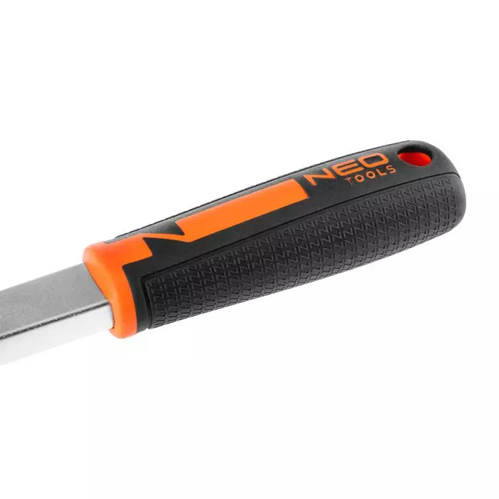Ergonomiczny, dwumateriałowy uchwyt z powłoką antypoślizgową NEO-TOOLS