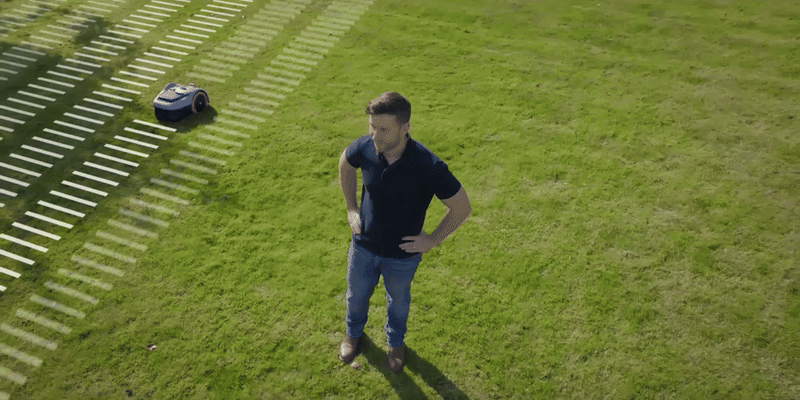 Skuteczna i bezbłędna pielęgnacja trawnika Segway Navimow i108E