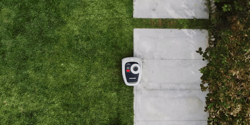 Funkcja jazdy krawędzie samojezdne Segway Navimow i108E