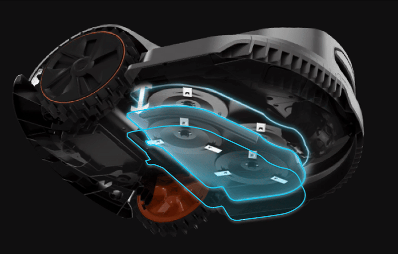 Elektryczna regulacja wysokości koszenia