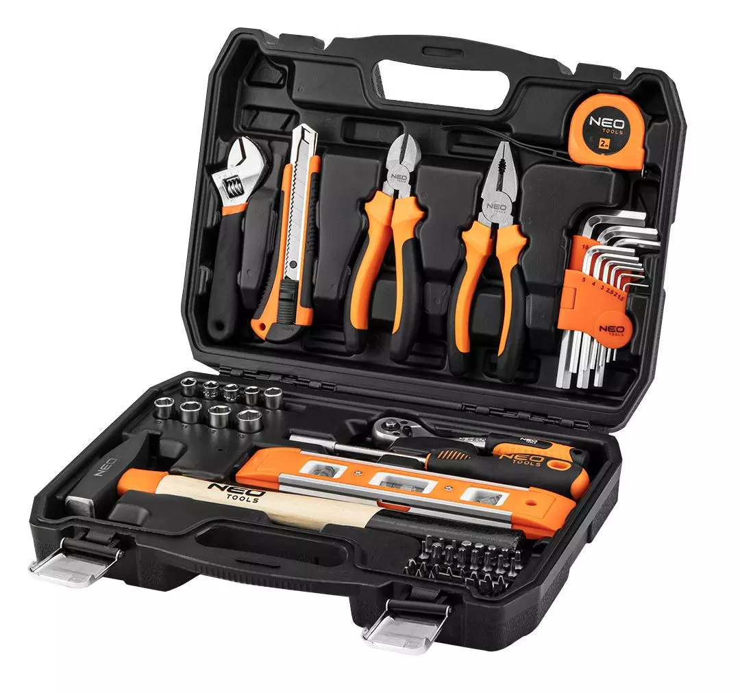 Zestaw narzędzi składający się z 60 elementów – NEO TOOLS 10-200