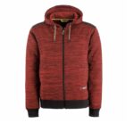 Kapriol Bluza Slick z Kapturem bordowa