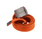 Kapriol Pasek z metalową klamrą pomarańczowy