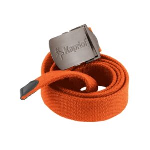 Kapriol Pasek z metalową klamrą pomarańczowy