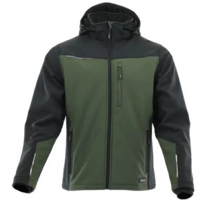SARA Softshell COMFORT PLUS ( Oliwkowy + Czarny )