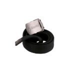 Kapriol Pas z metalową klamrą 4x130cm czarny