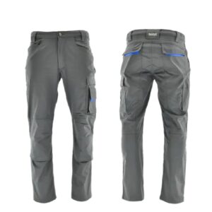 SARA Spodnie do pasa ACTIFLEX (Szaro-niebieski)